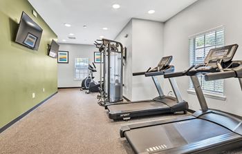 Full-Size Fully-Equipped Fitness Center